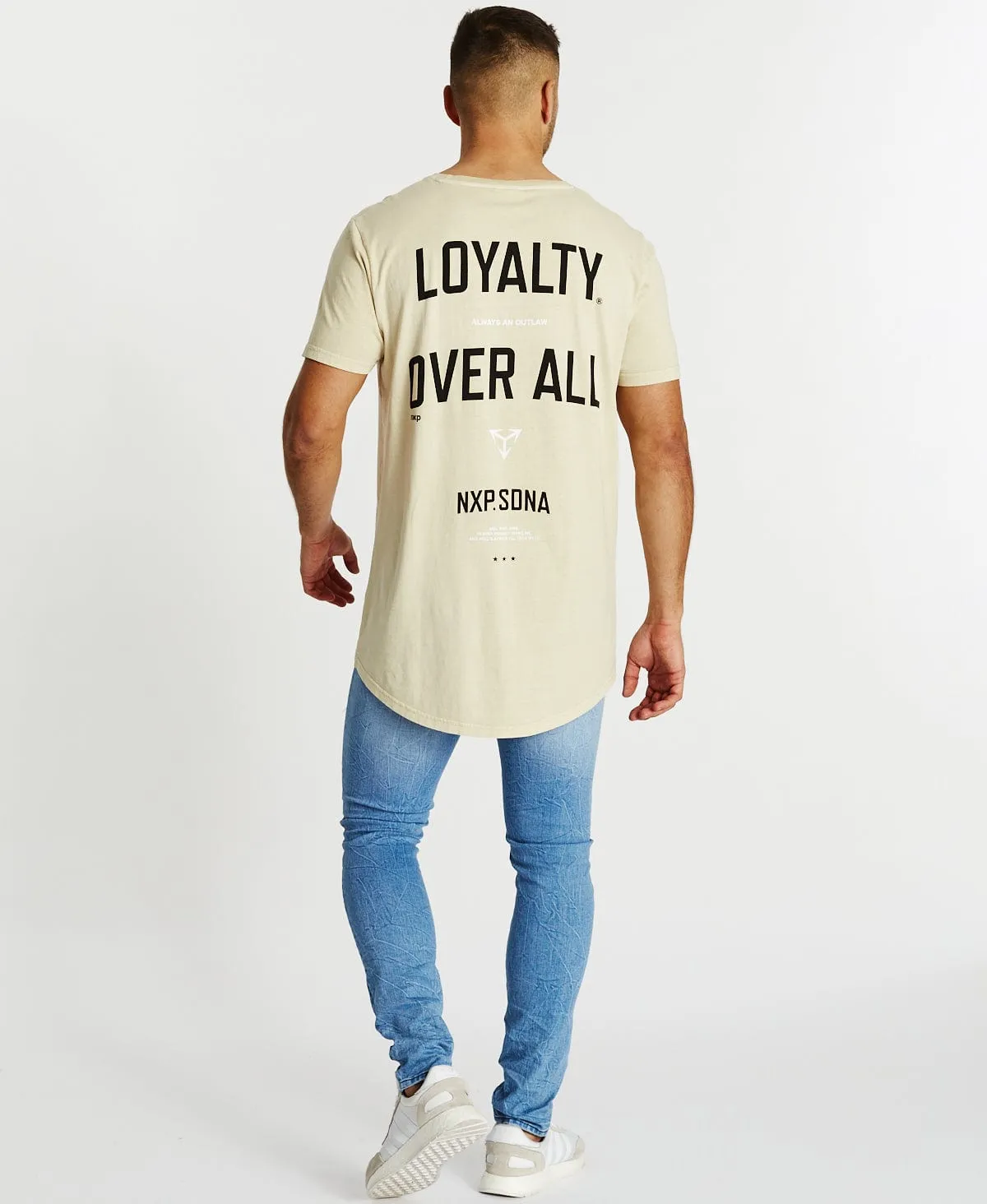 Bandit Cape Back T-Shirt Pigment Sand sold by Neverland product image thumbnail 5