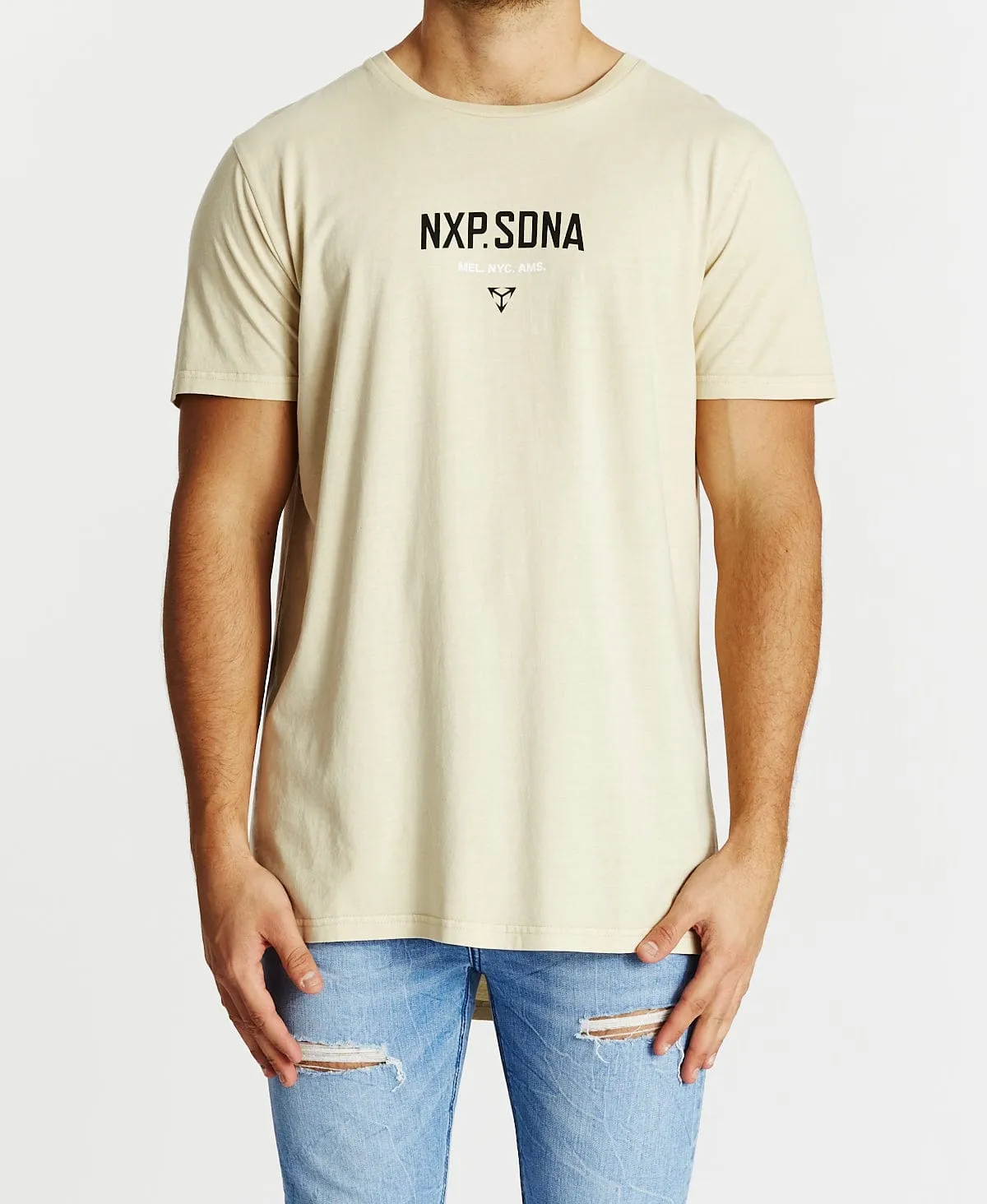 Bandit Cape Back T-Shirt Pigment Sand sold by Neverland product image thumbnail 2