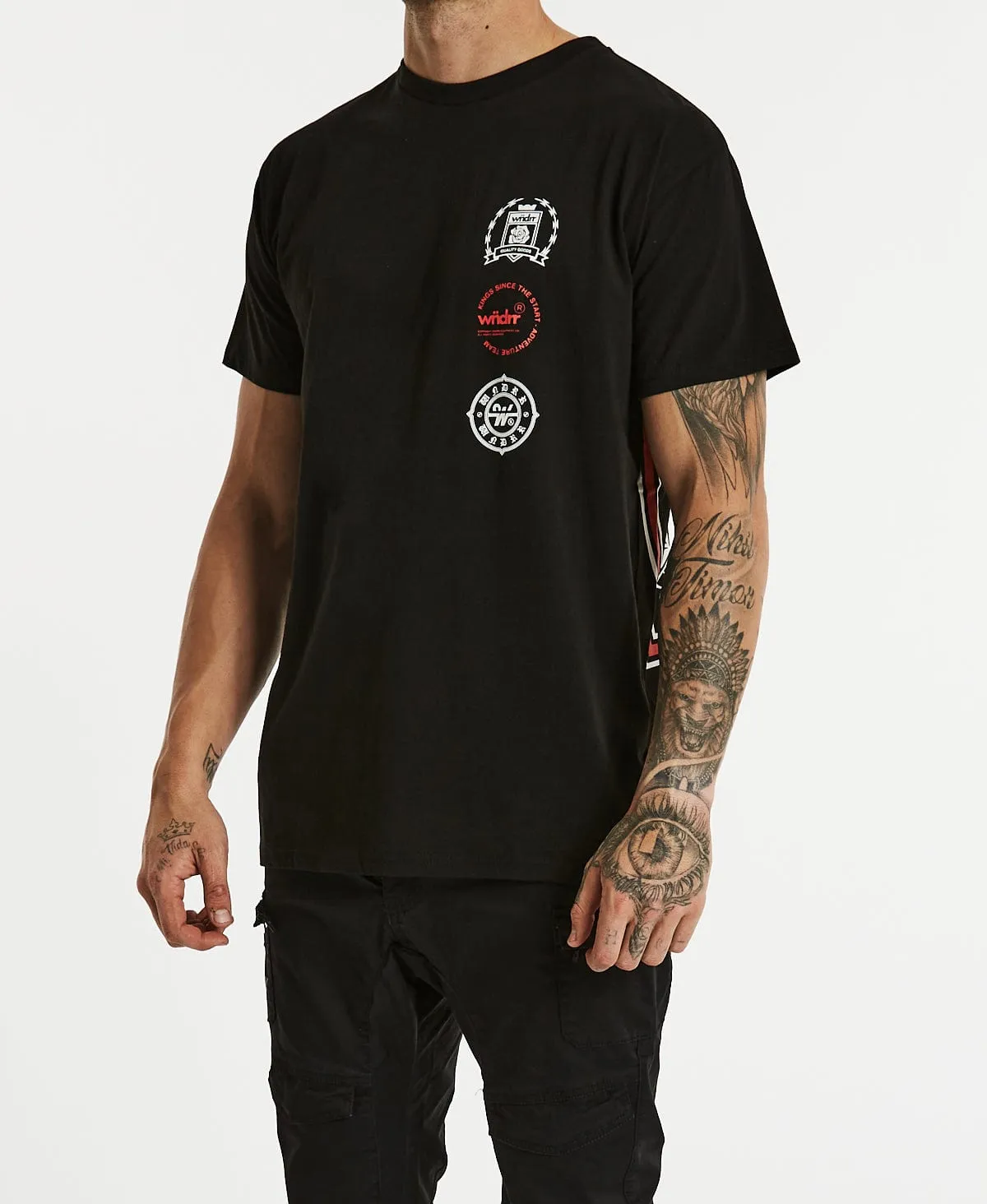 Ambush Custom Fit T-Shirt Black sold by Neverland product image thumbnail 5