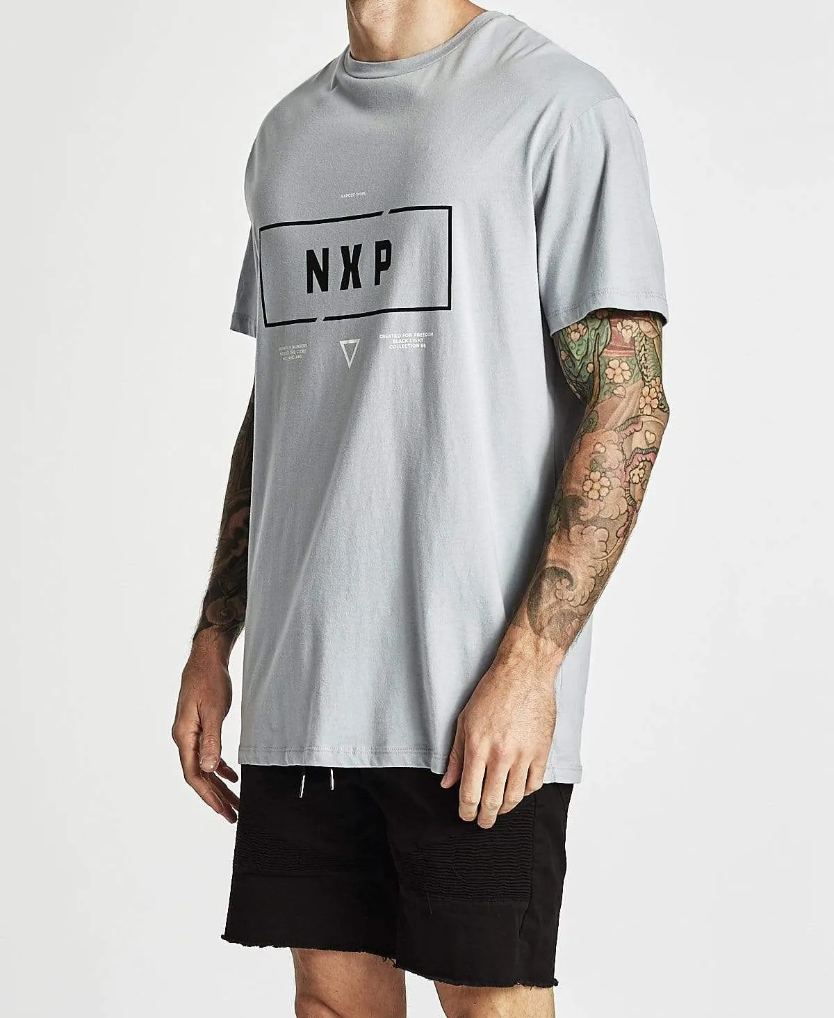 Black Light Relaxed Fit T-Shirt Quarry sold by Neverland product image thumbnail 3