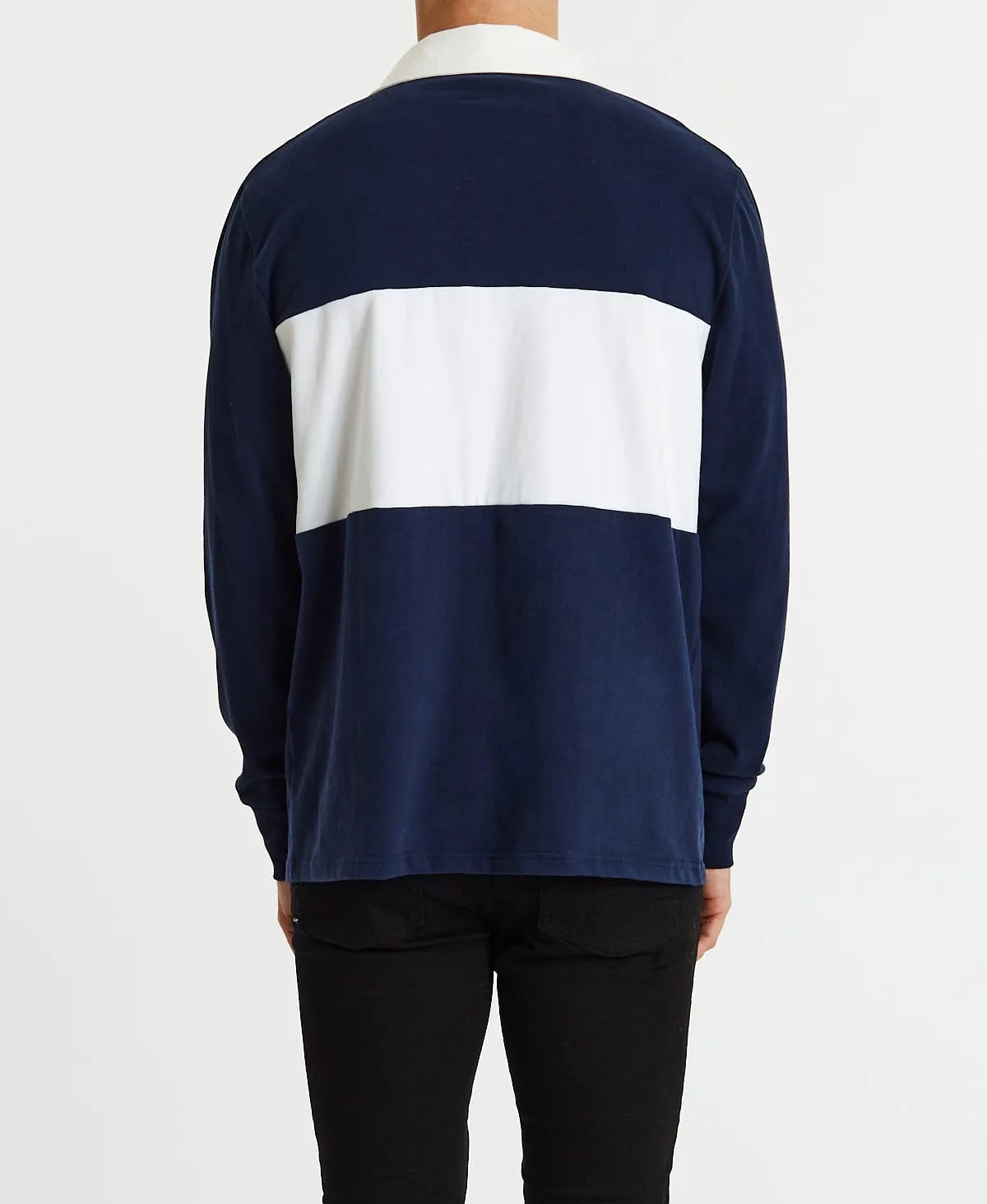 Attitude Rugby Long Sleeve T-Shirt Indigo sold by Neverland product image thumbnail 2