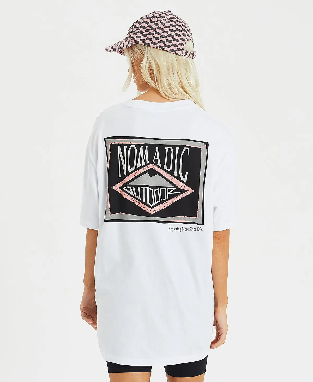 Homestay Relaxed T-Shirt White sold by Neverland product image thumbnail 5