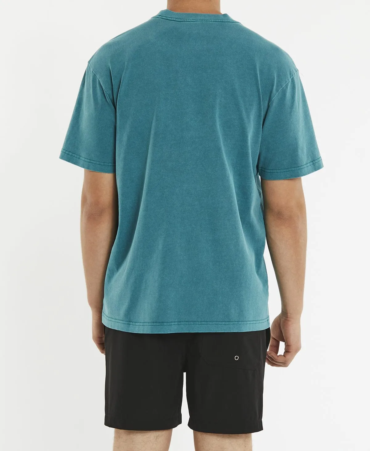 Division Arch Dolphins T-Shirt Faded Teal sold by Neverland product image thumbnail 2