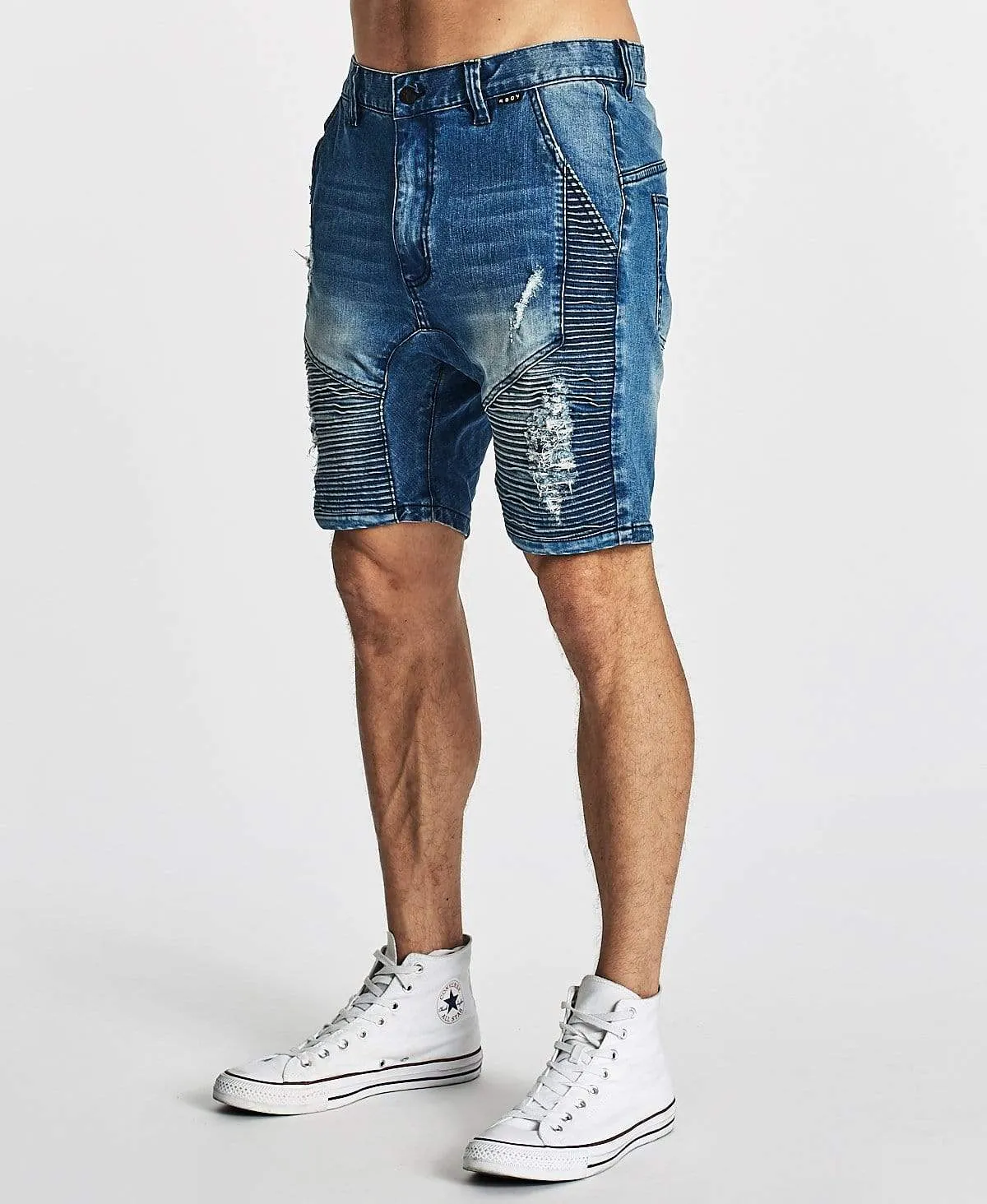 Zeppelin Shorts Sunfire Blue sold by Neverland