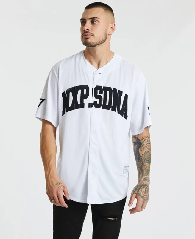 Rider Baseball Jersey White sold by Neverland