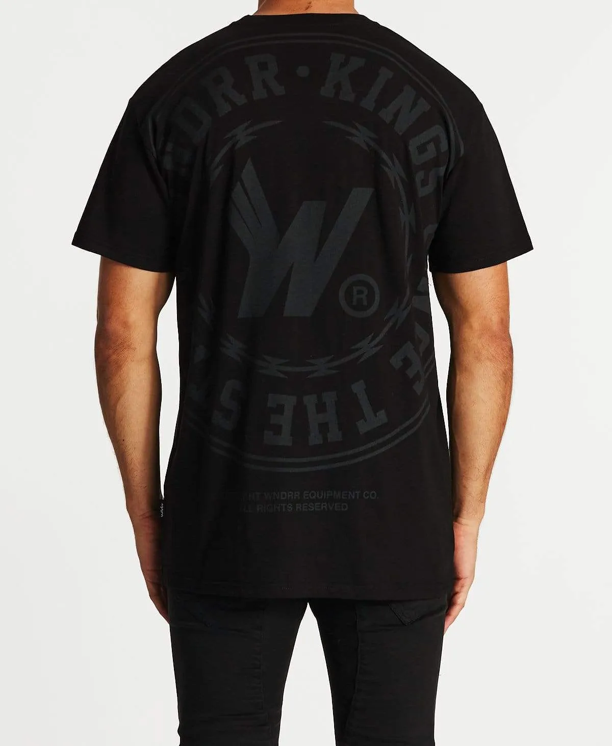 Ornament Custom Fit T-Shirt Black sold by Neverland product image thumbnail 2