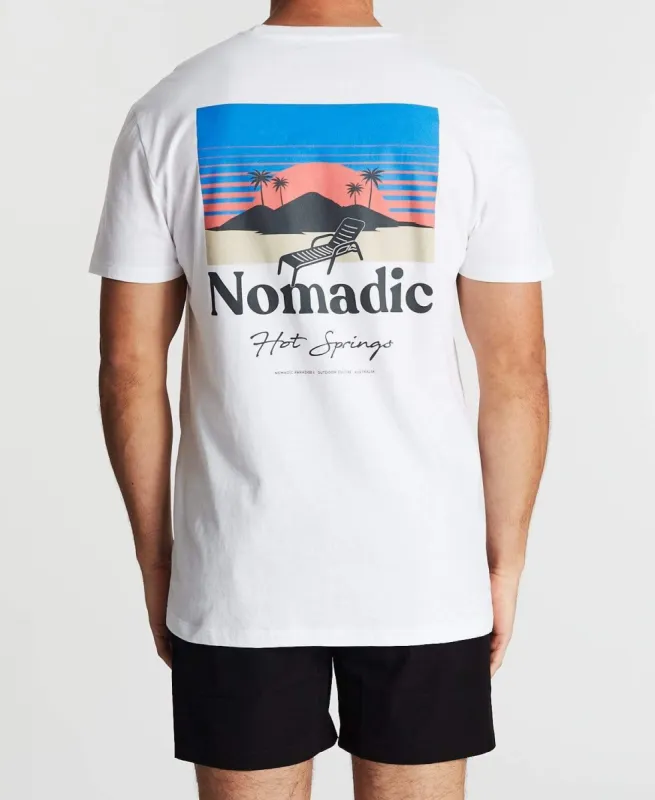 Hot Springs Standard T-Shirt White sold by Neverland