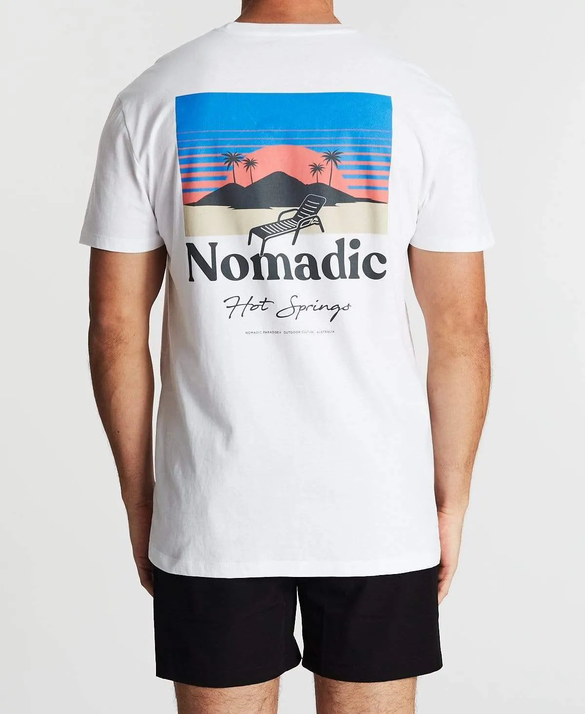 Hot Springs Standard T-Shirt White sold by Neverland