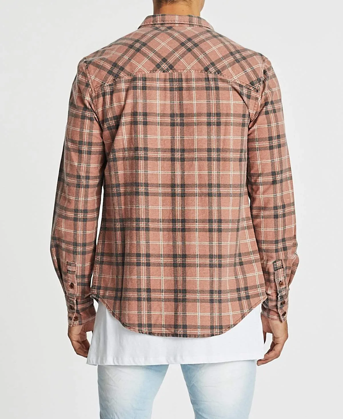 Trusted Casual Shirt AW21 Red/Clay Check sold by Neverland product image thumbnail 2