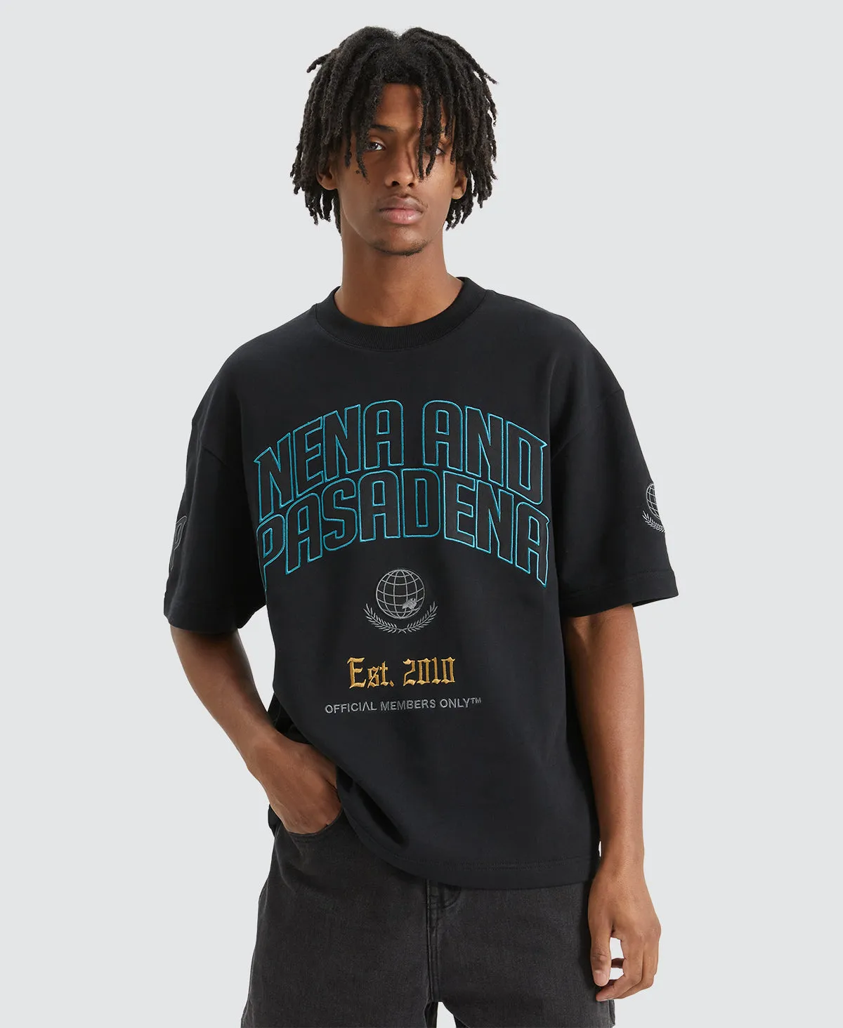 Members Heavy Street T-Shirt Anthracite Black sold by Neverland