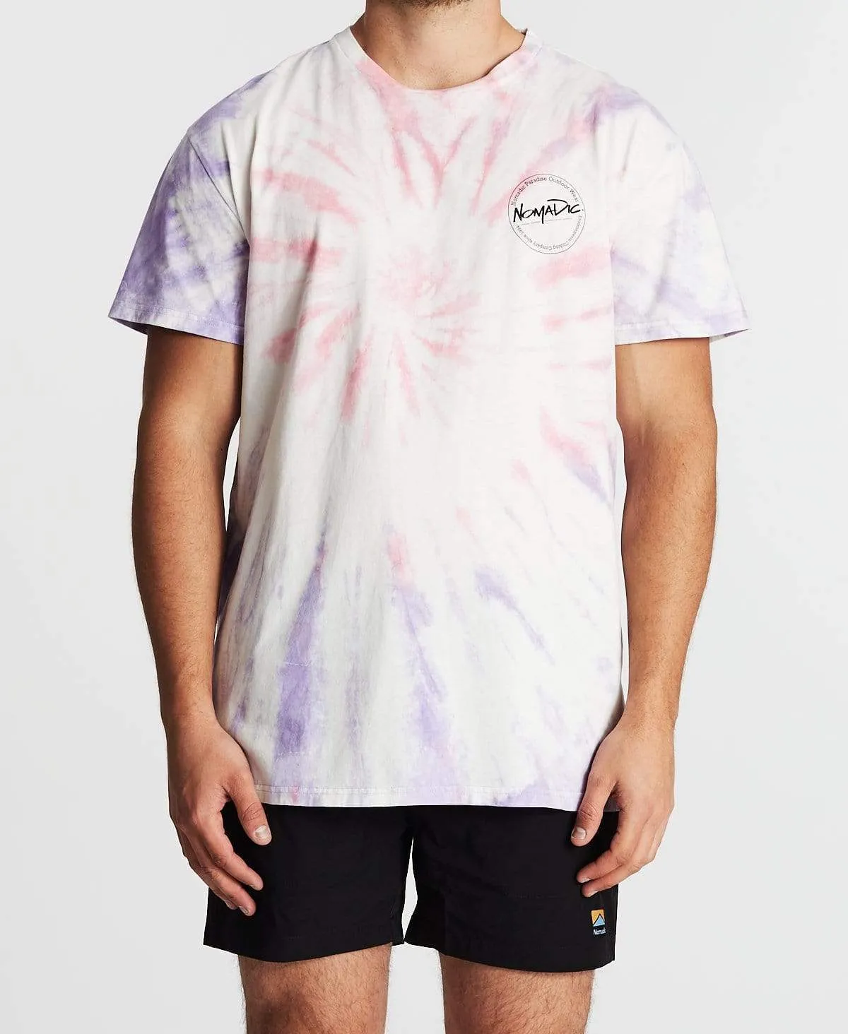 Hazy Relaxed T-Shirt Tie Dye Pastel sold by Neverland product image thumbnail 2