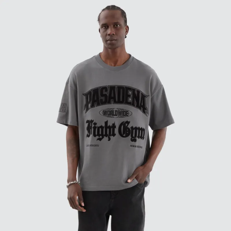 Gym Loopback Raptor Tee Charcoal sold by Neverland