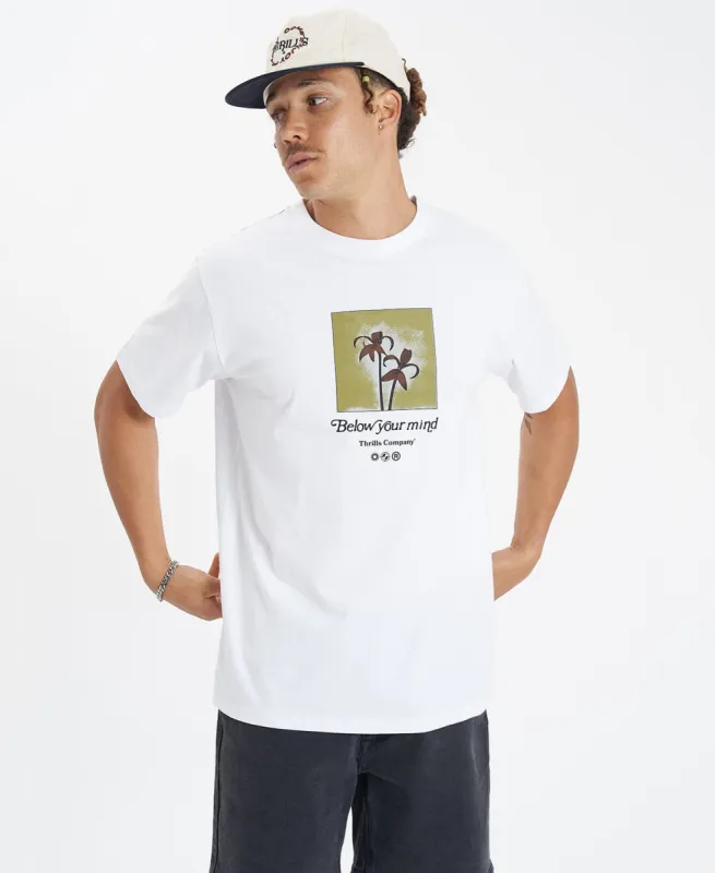 Below Your Mind Merch Fit T-Shirt White sold by Neverland