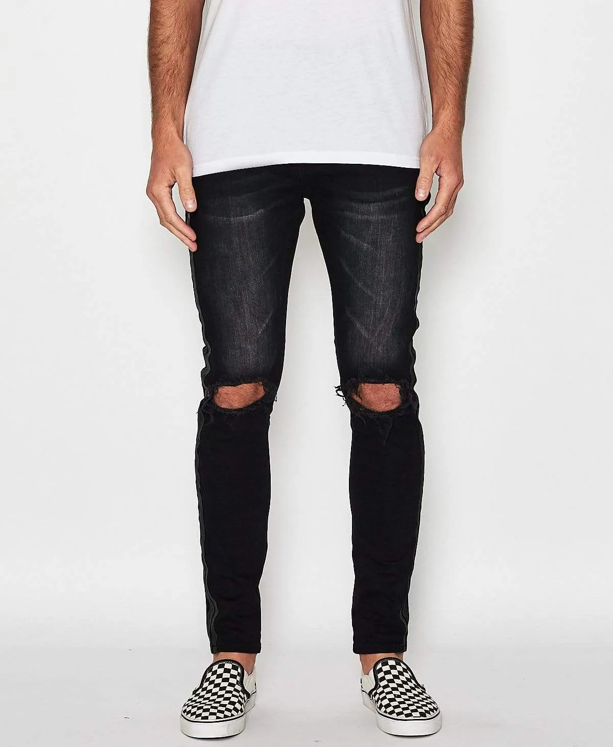 Thriller Tapered Fit Jeans Vintage Black sold by Neverland product image thumbnail 3