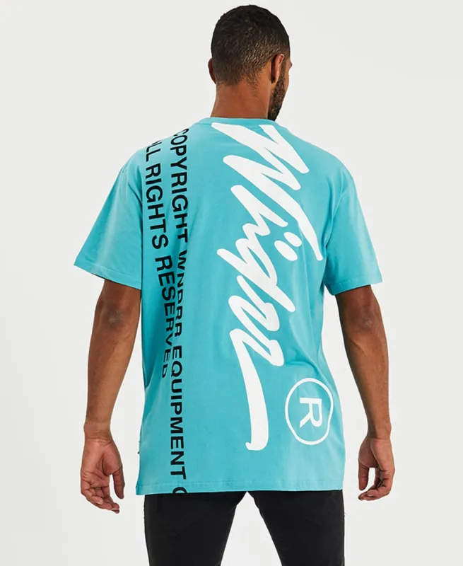 Overset SMU Custom Fit T-Shirt Teal Green sold by Neverland