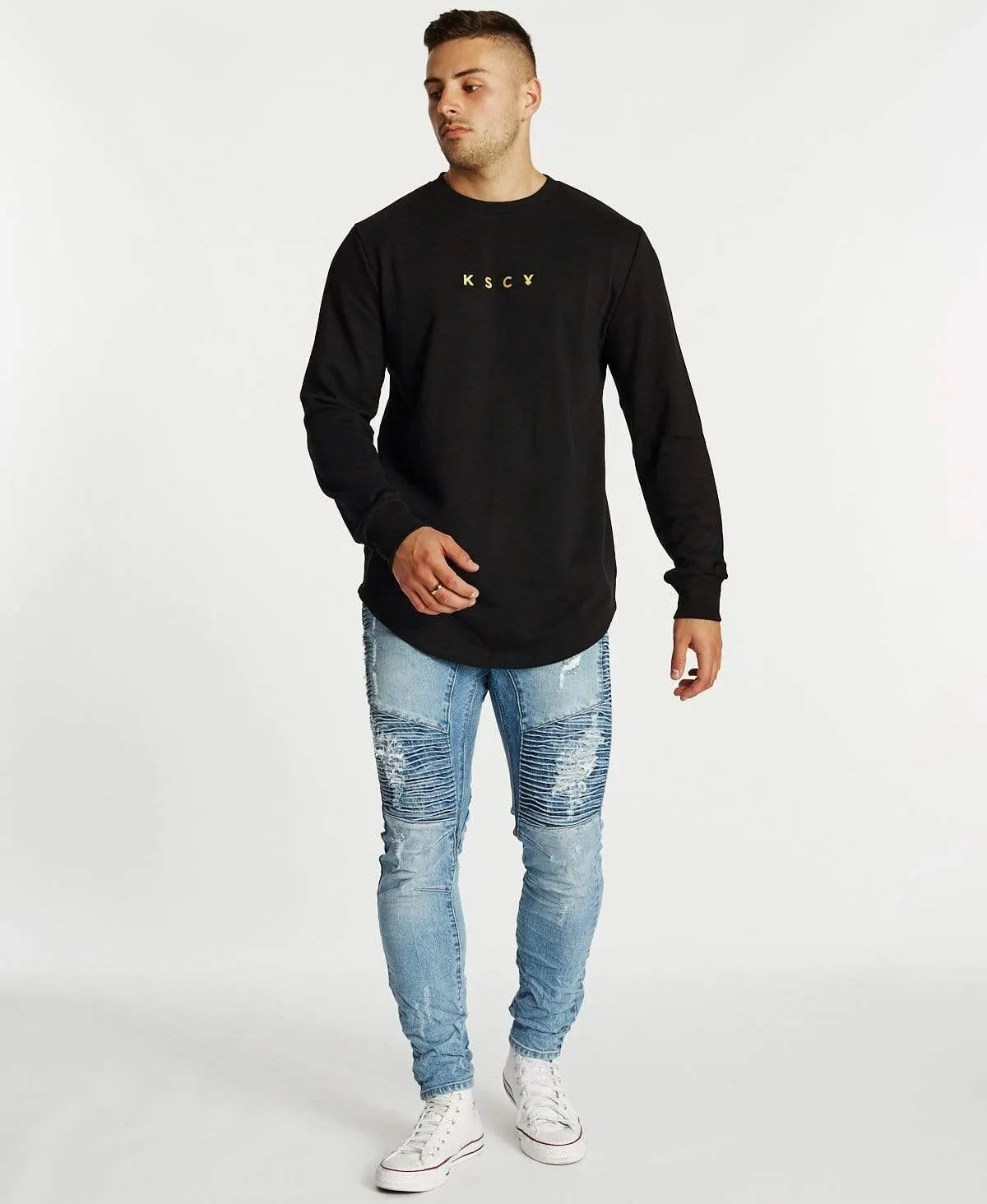 Nightfall Dual Curved Jumper Jet Black sold by Neverland product image thumbnail 4