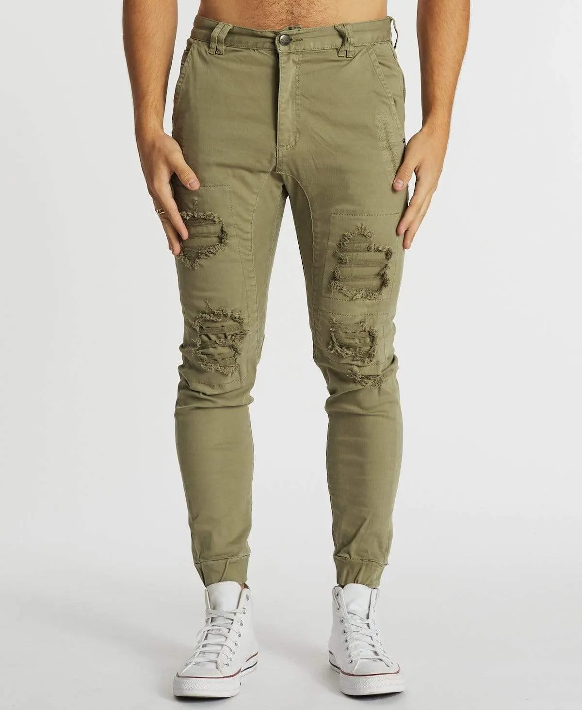 Apocalypse Jogger Pants Khaki sold by Neverland product image thumbnail 4