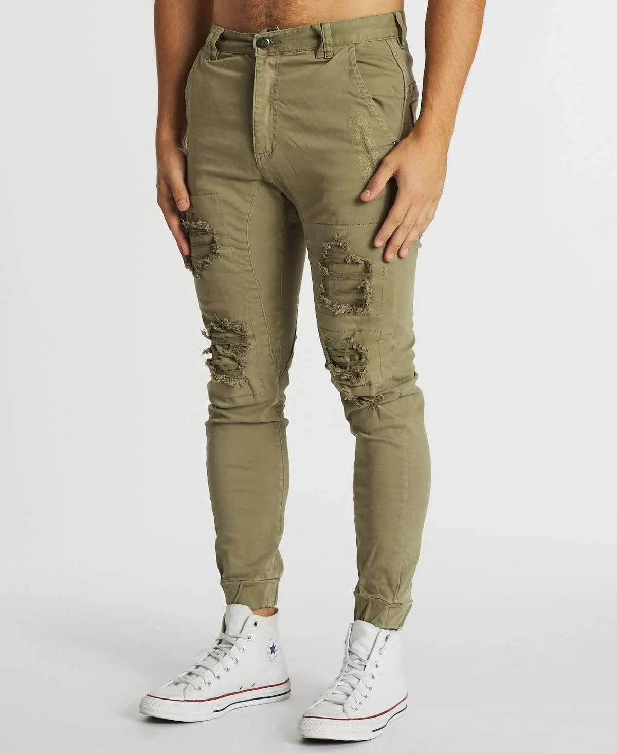 Apocalypse Jogger Pants Khaki sold by Neverland product image thumbnail 3