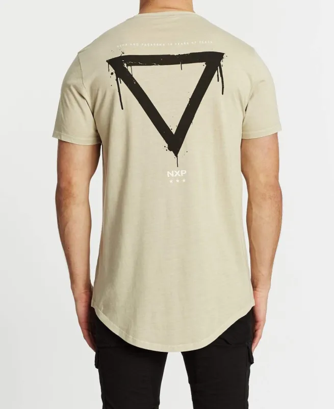 Generation Cape Back T-Shirt Pigment Sand sold by Neverland