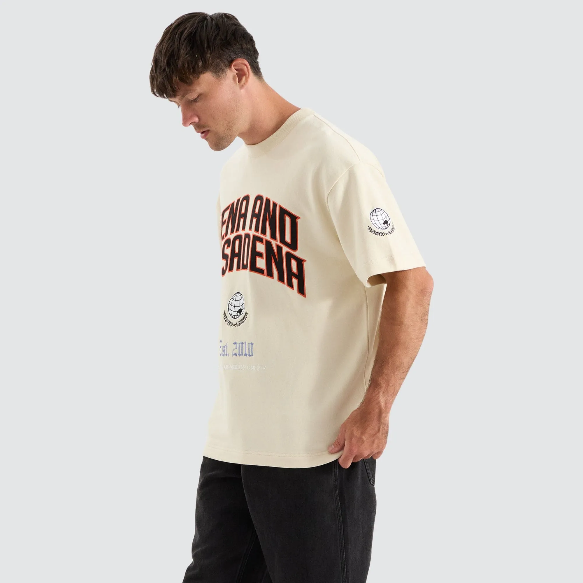 Members Heavy Loopback Street T-Shirt Tofu sold by Neverland product image thumbnail 3