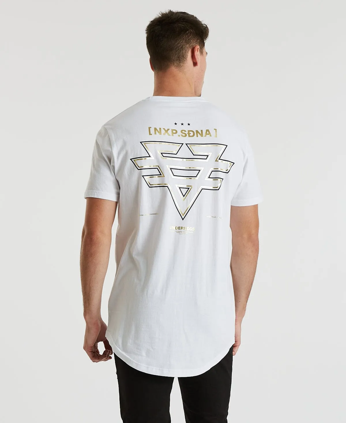 Price Cape Back T-Shirt White sold by Neverland