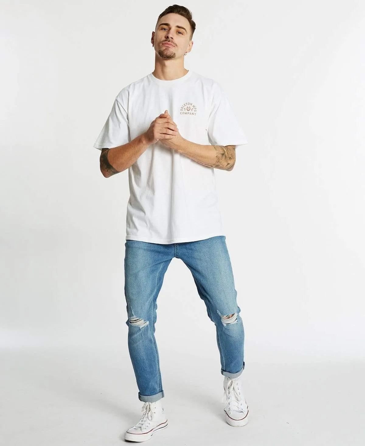 Luck T-Shirt White sold by Neverland product image thumbnail 4