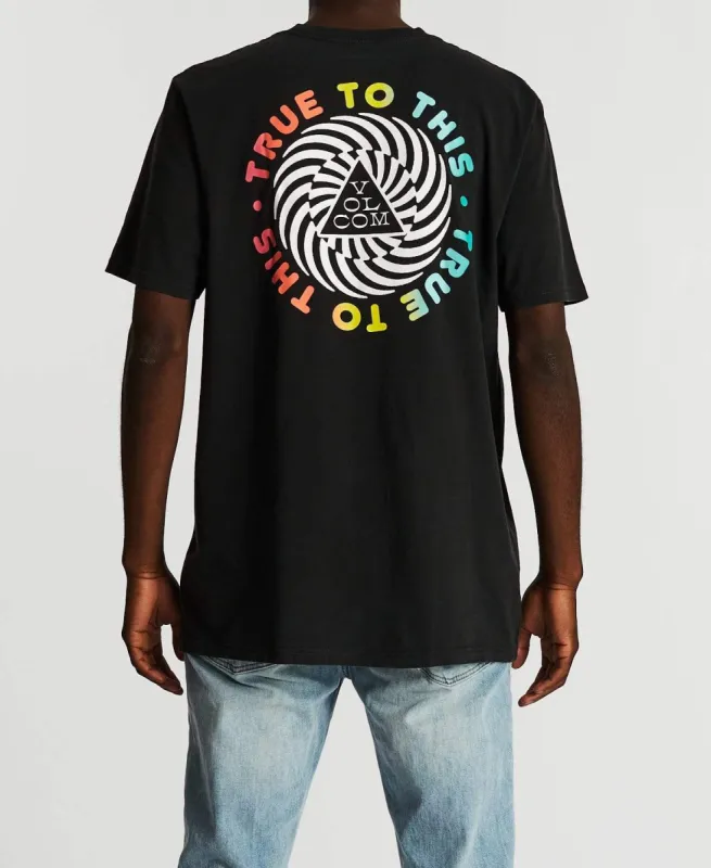Whirl T-Shirt Black sold by Neverland