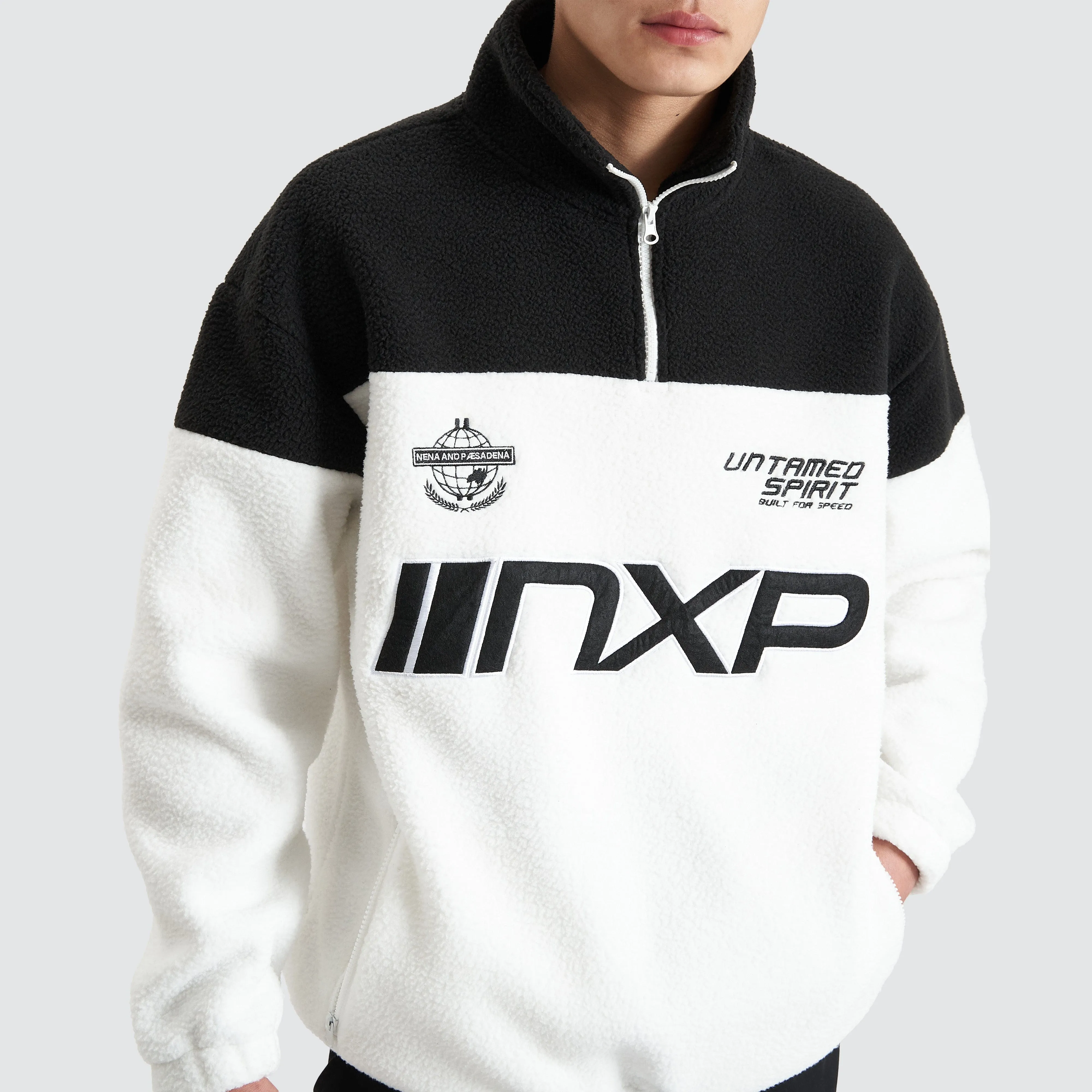 Partition Pullover Sweater Black/White sold by Neverland product image thumbnail 5