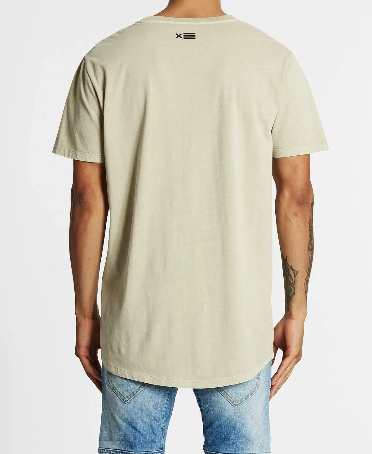 Remington Scoop Back T-Shirt Pigment Sand sold by Neverland product image thumbnail 2