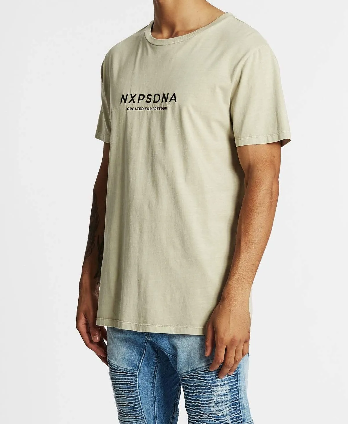 Remington Scoop Back T-Shirt Pigment Sand sold by Neverland product image thumbnail 3