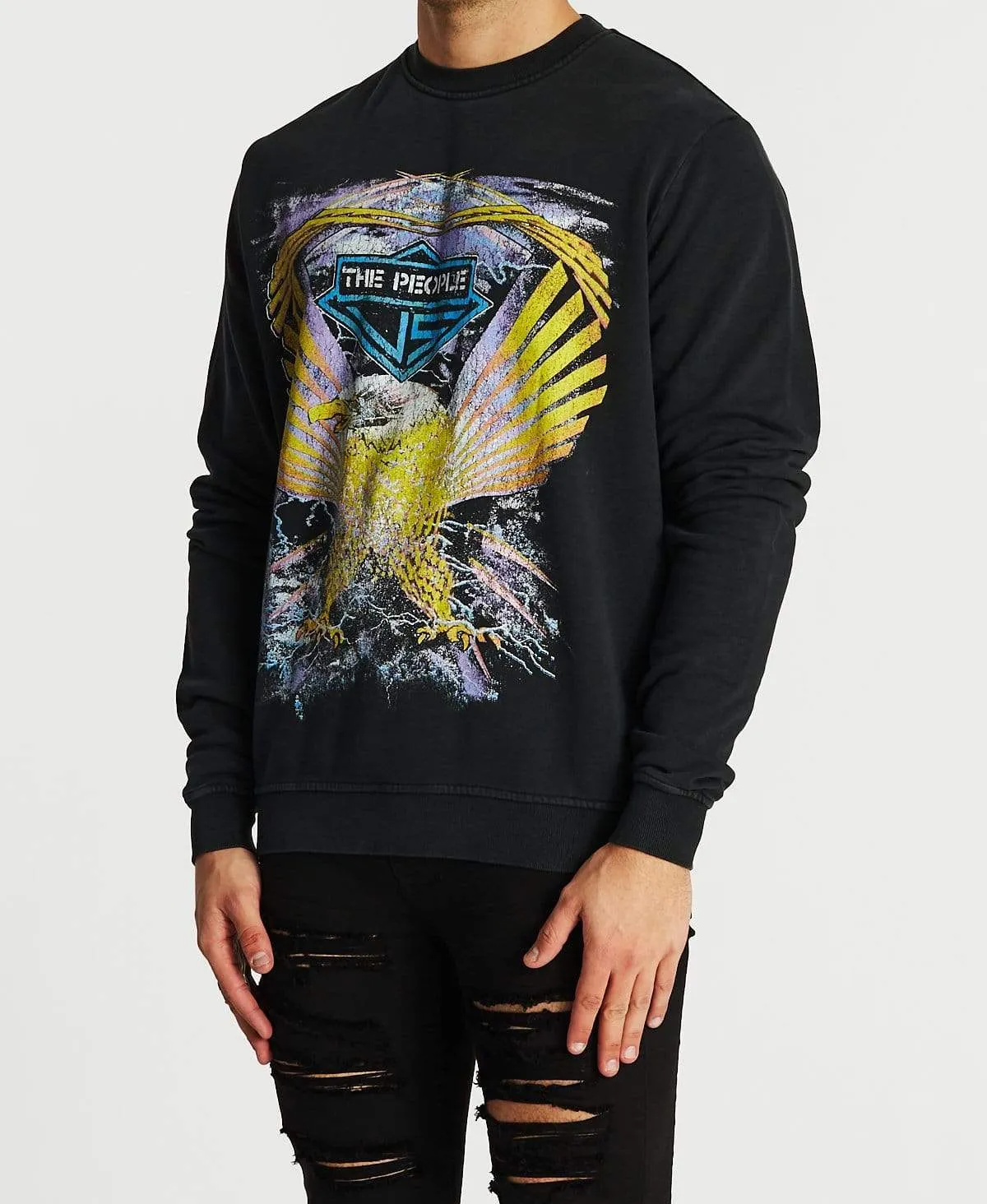 Lightning Eagle Jumper Ultra Black sold by Neverland product image thumbnail 3