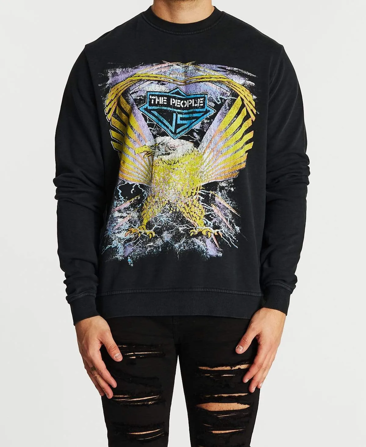 Lightning Eagle Jumper Ultra Black sold by Neverland