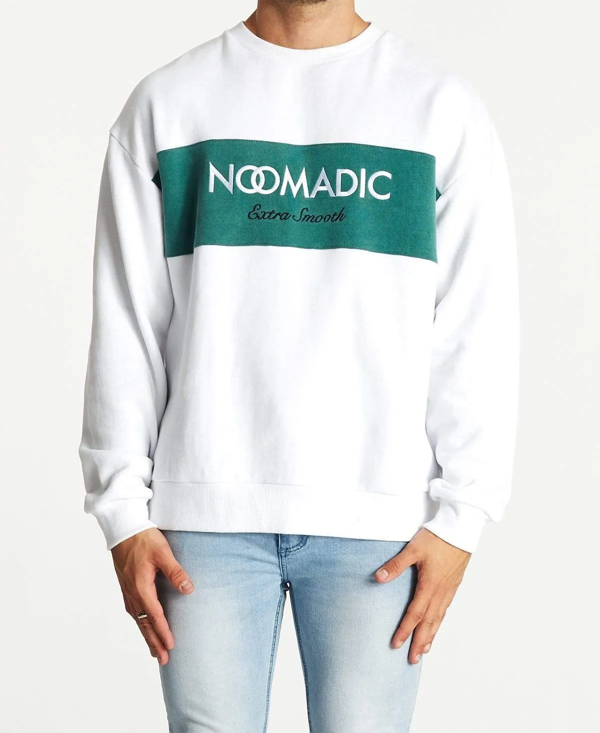 Blizzard Relaxed Jumper White sold by Neverland