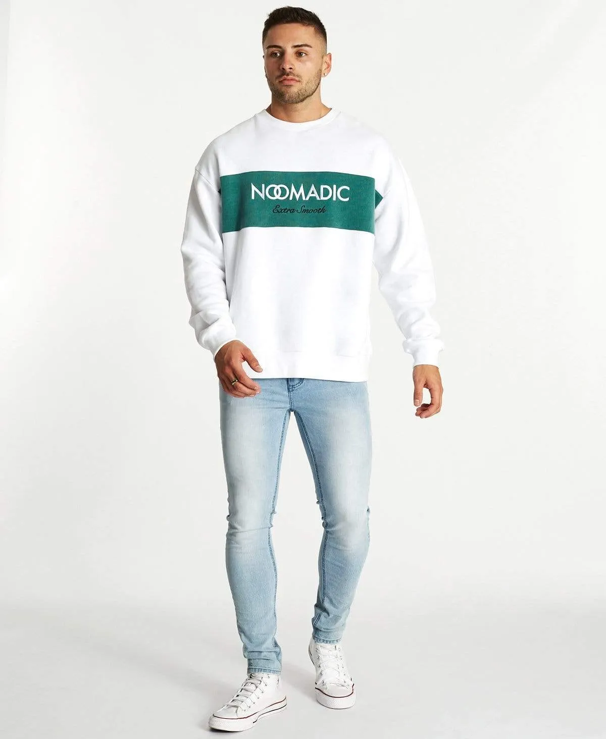 Blizzard Relaxed Jumper White sold by Neverland product image thumbnail 4