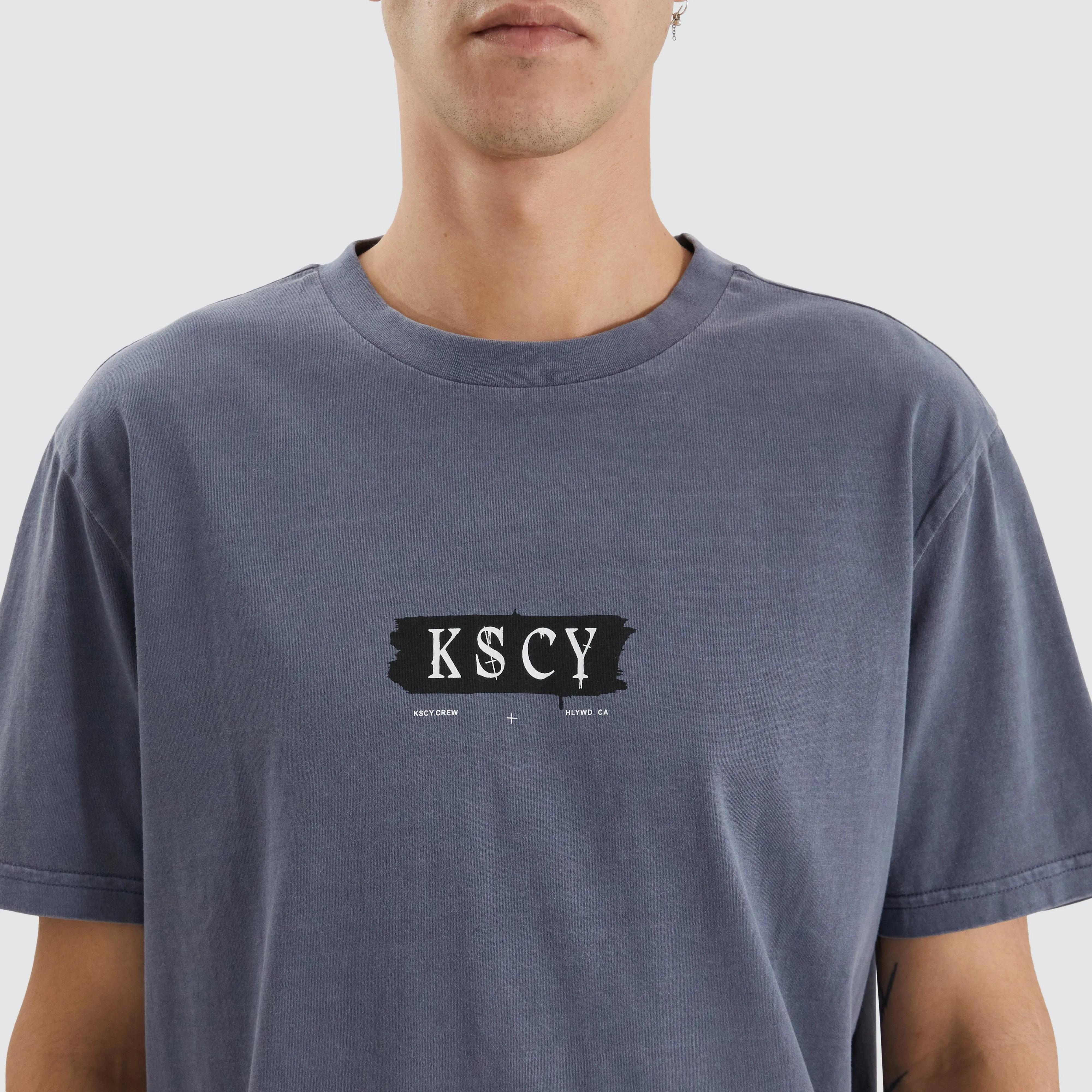 Leadville Dual Curved Tee Pigment Night Shadow sold by Neverland product image thumbnail 3