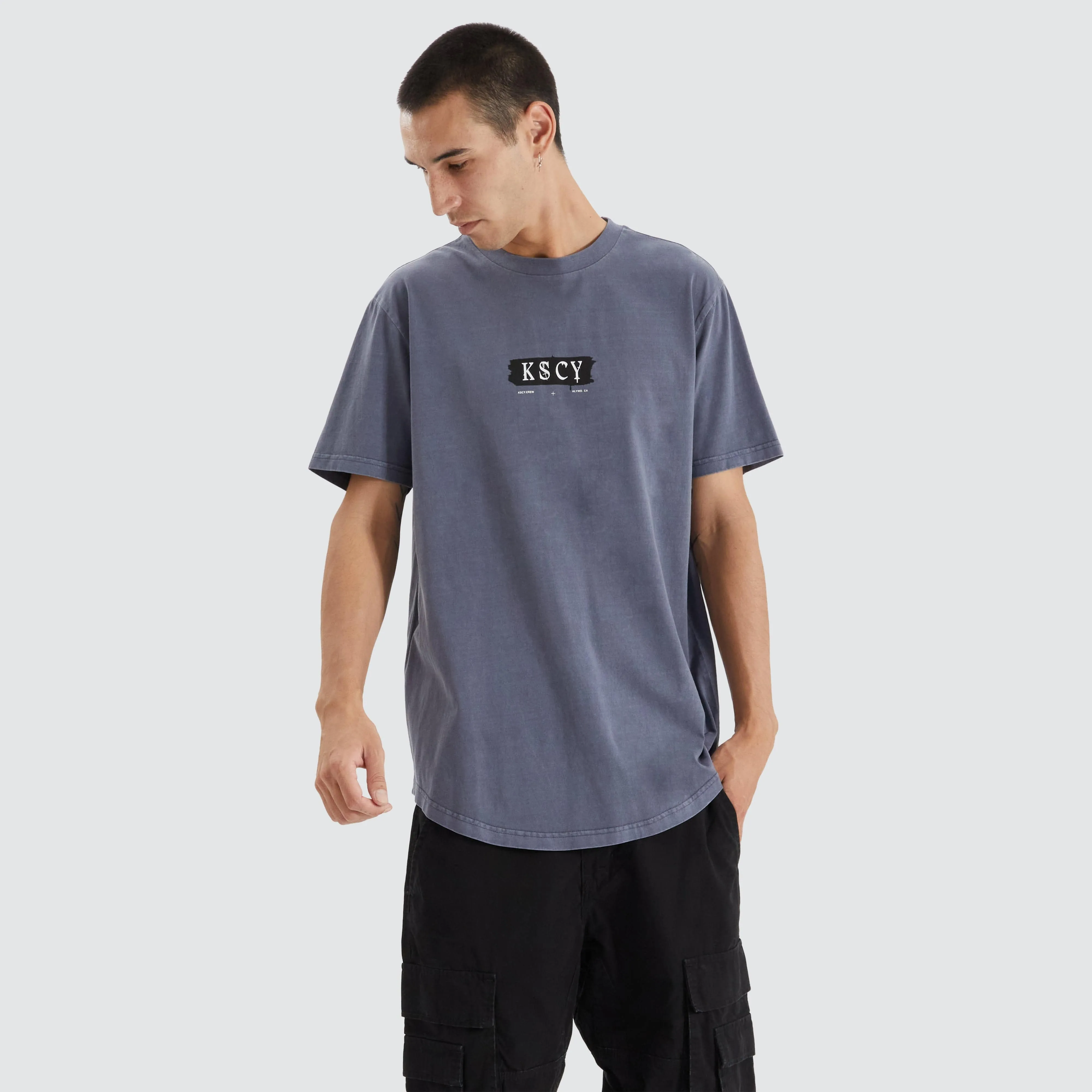 Leadville Dual Curved Tee Pigment Night Shadow sold by Neverland product image thumbnail 2