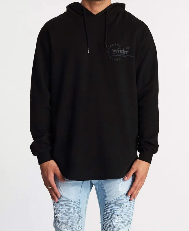 Stage Curved Hoodie Black sold by Neverland