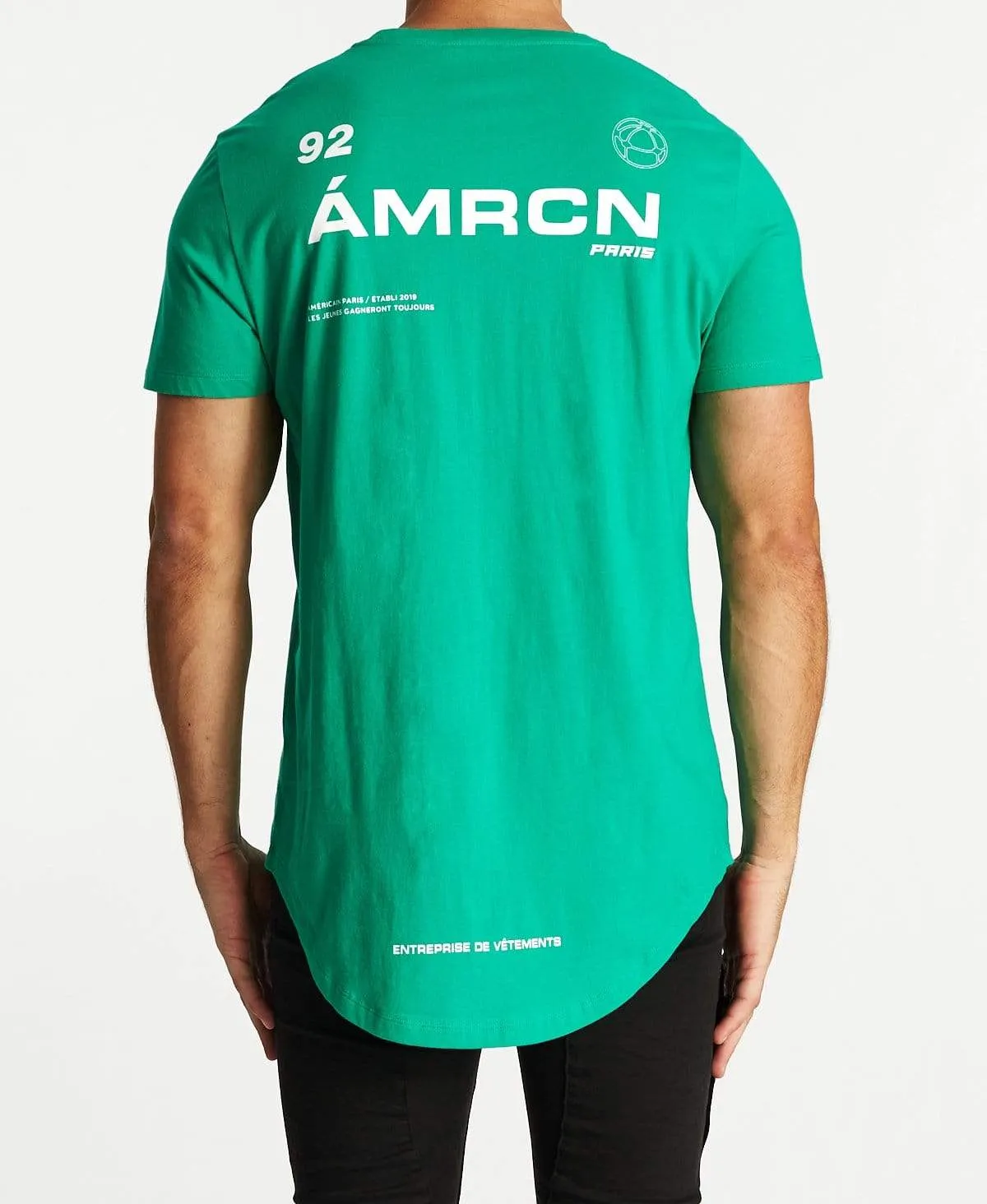 Pluvieux Dual Curved T-Shirt Aqua sold by Neverland product image thumbnail 2