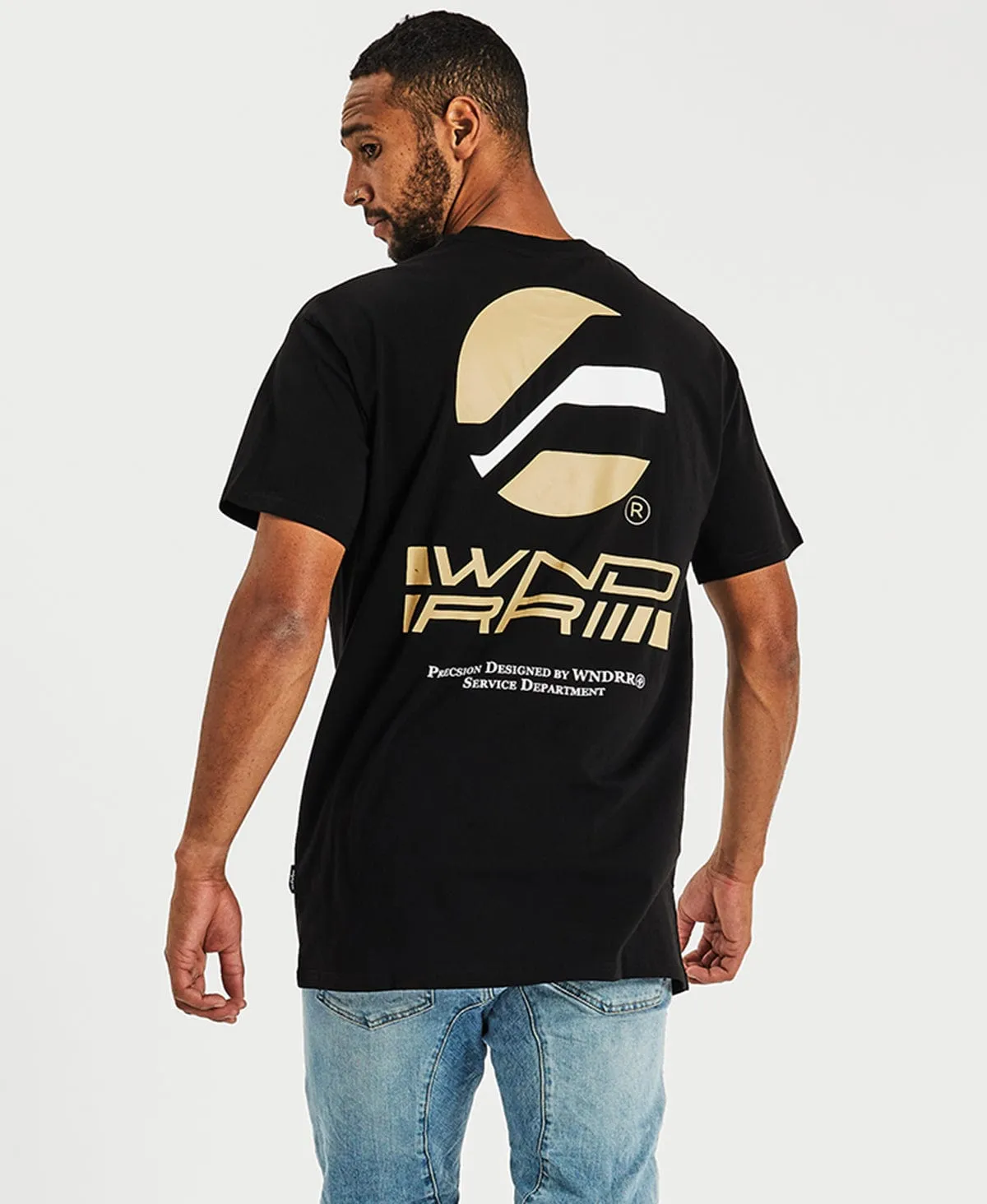 Credits Custom Fit T-Shirt Black sold by Neverland