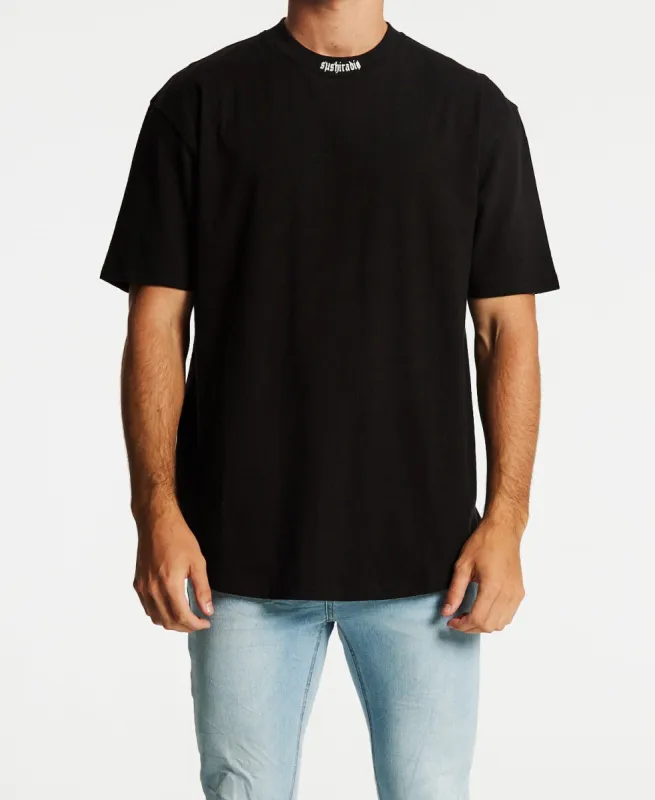 Idol Box Fit T-Shirt Jet Black sold by Neverland