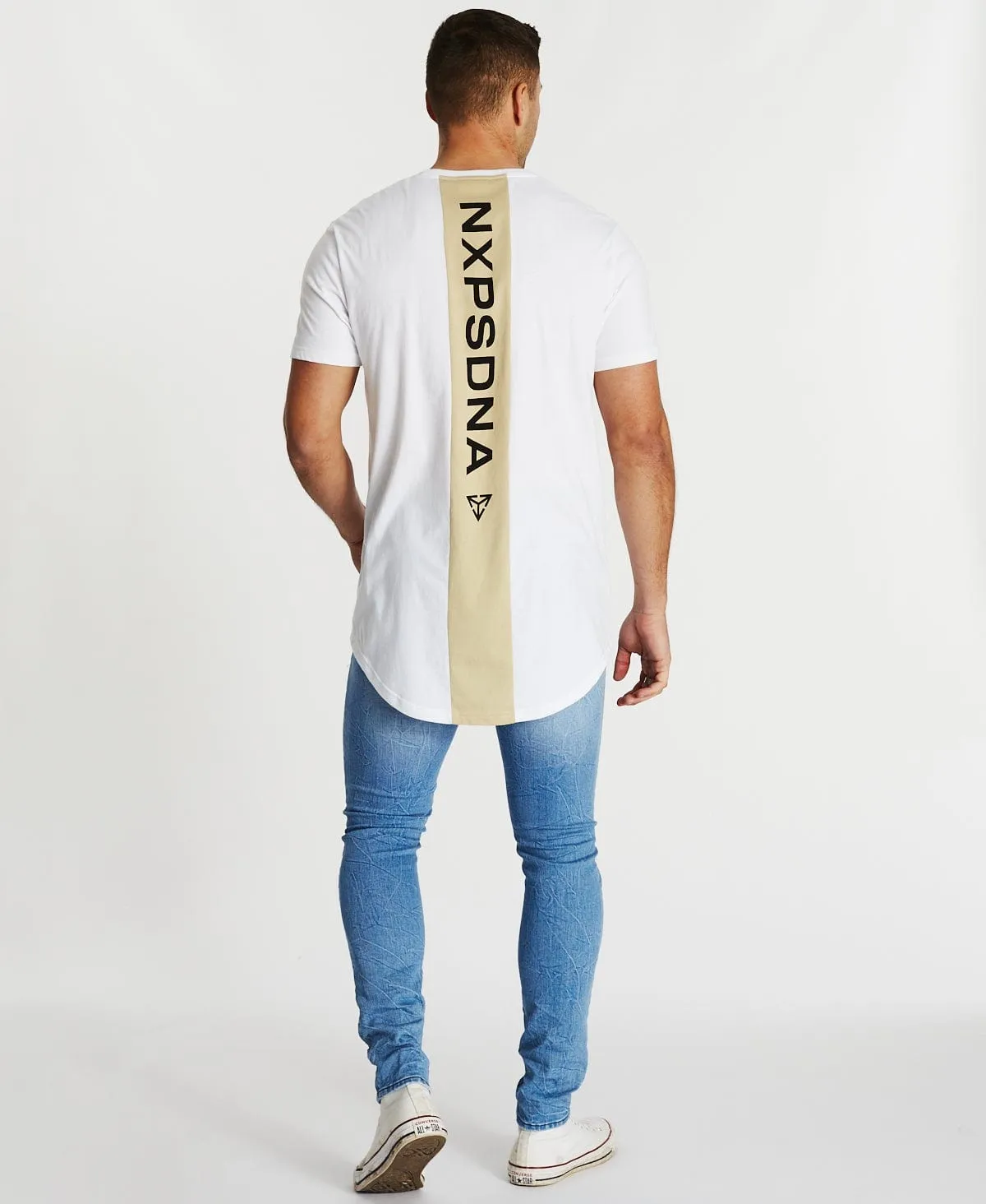 Fortunate Cape Back T-Shirt White sold by Neverland product image thumbnail 5