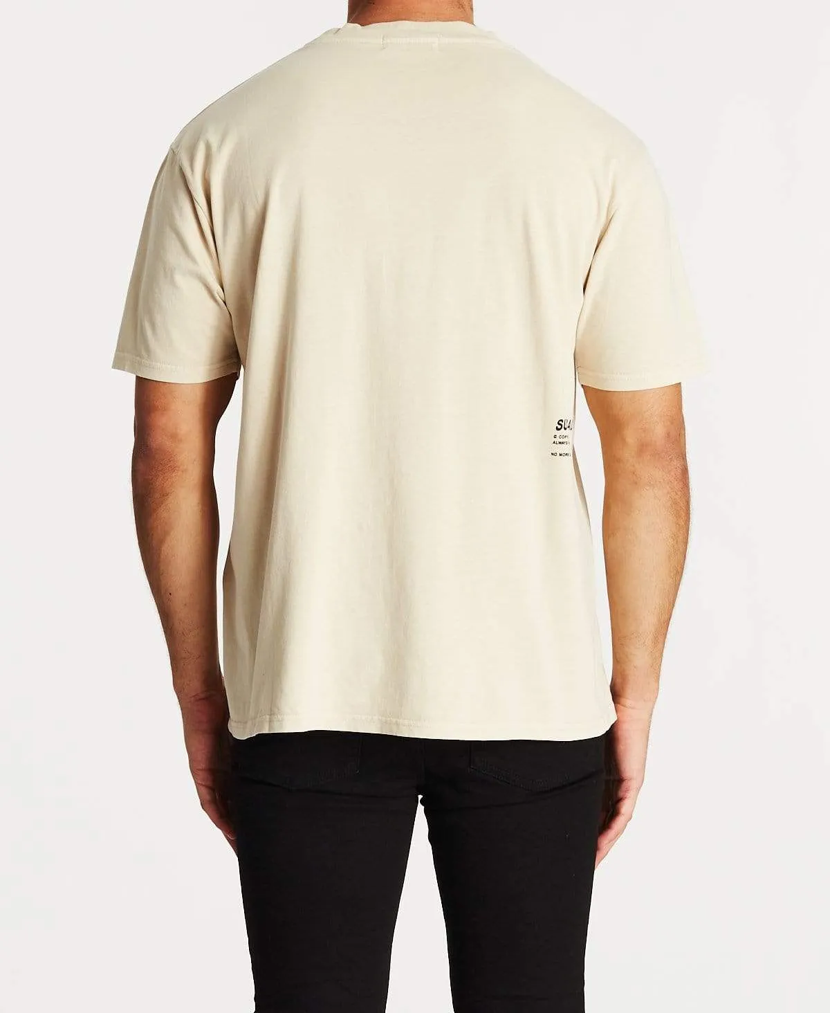 Freedom Box Fit T-Shirt Pigment Oatmeal sold by Neverland product image thumbnail 2