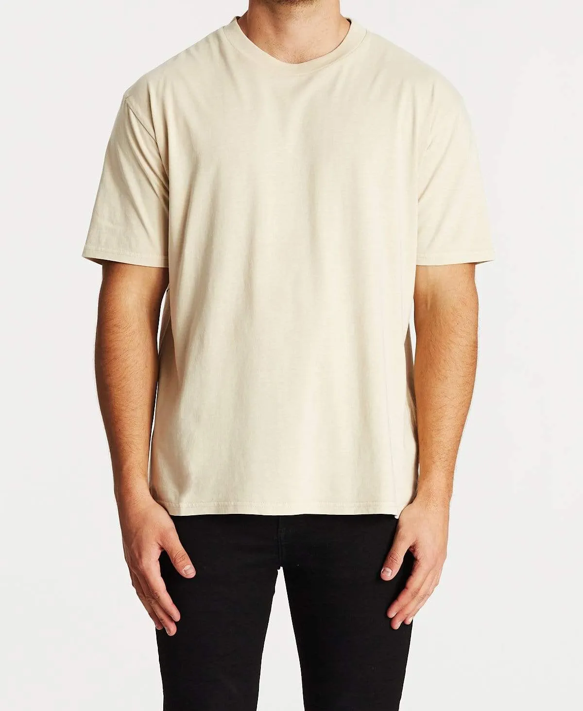 Freedom Box Fit T-Shirt Pigment Oatmeal sold by Neverland