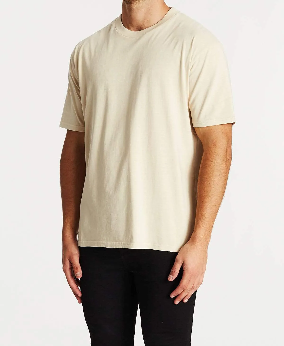 Freedom Box Fit T-Shirt Pigment Oatmeal sold by Neverland product image thumbnail 3
