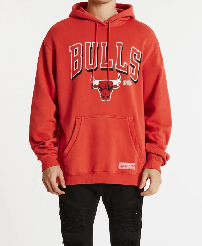 Vintage Keyline Logo Hoodie Bulls Faded Red sold by Neverland