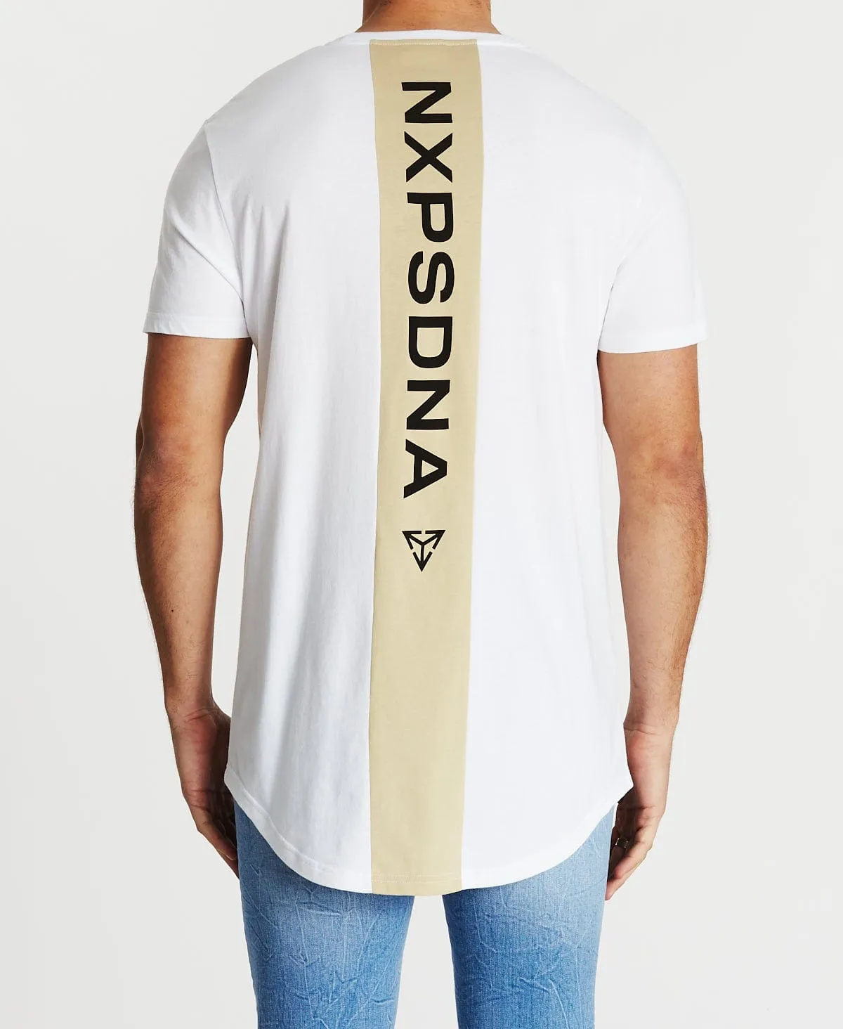 Fortunate Cape Back T-Shirt White sold by Neverland