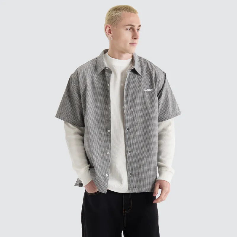91 Oxford Shirt Grey sold by Neverland