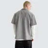 91 Oxford Shirt Grey sold by Neverland