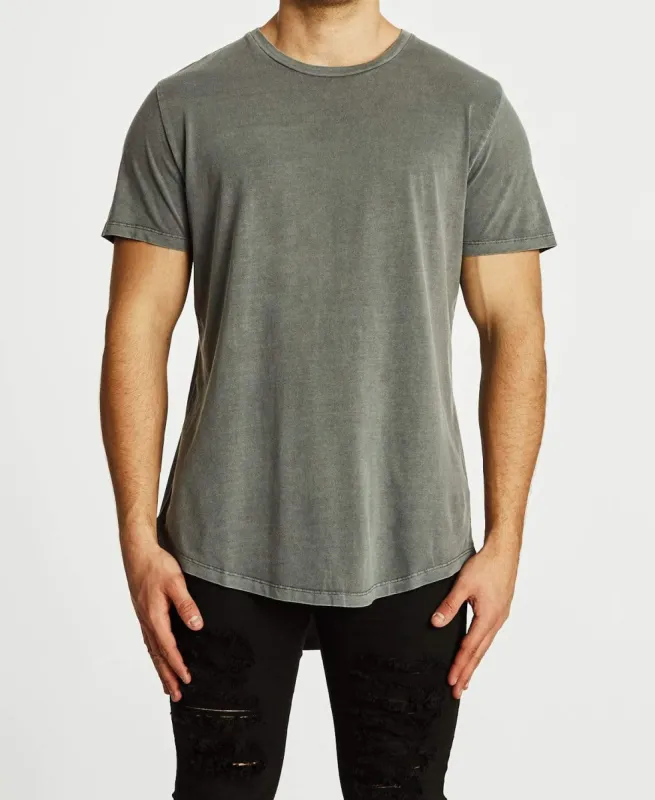 Higher Baseball T-Shirt Steel Grey sold by Neverland
