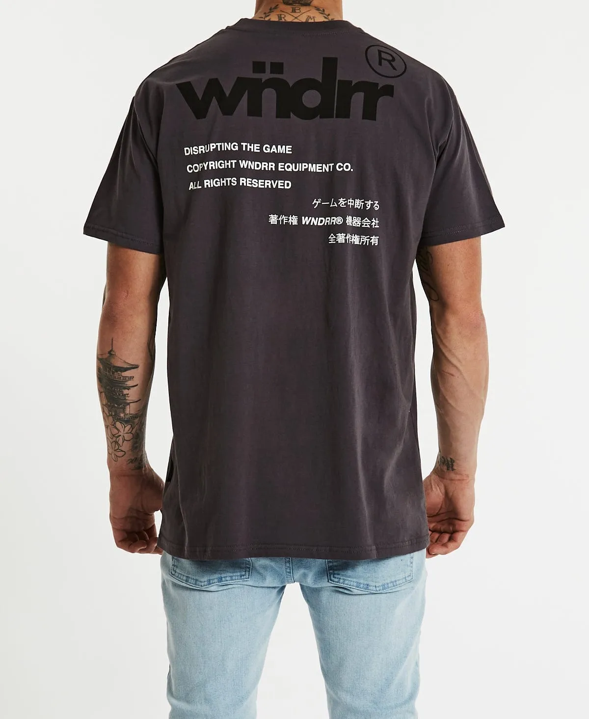 Transcript Custom Fit T-Shirt Charcoal sold by Neverland product image thumbnail 5